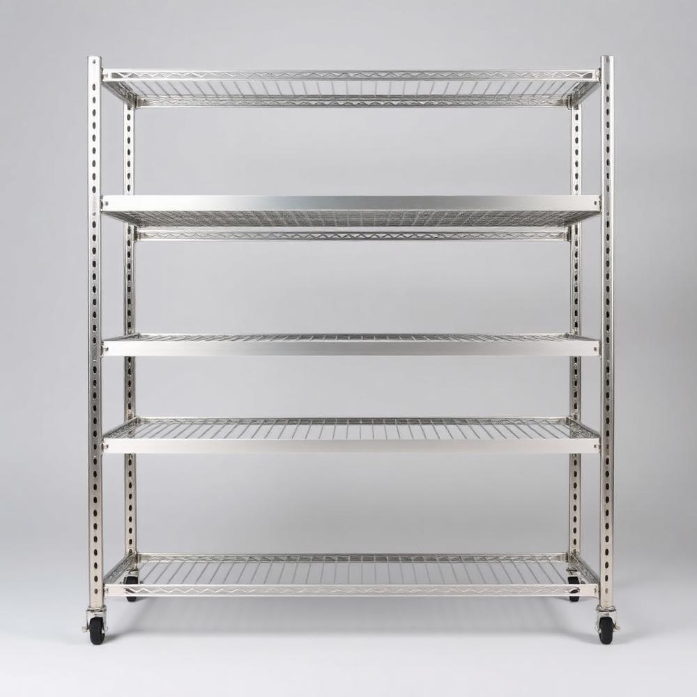 Stainless Steel Storage Rack by Anuj Industries